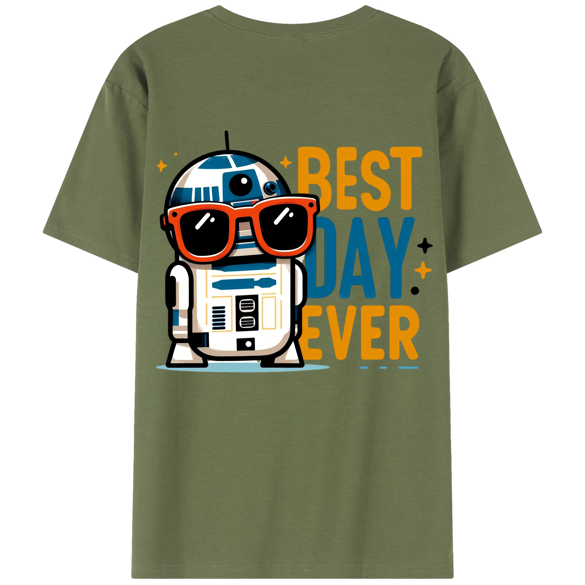 （画像用） スター・ウォーズ Star Wars 綿100％半袖Tシャツ（背面プリント）